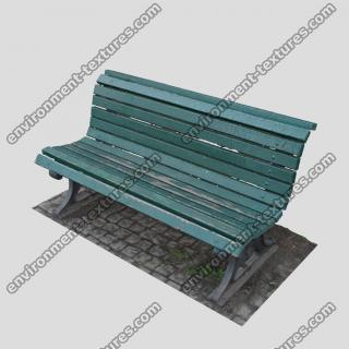 3D Scan Of Garden Bench